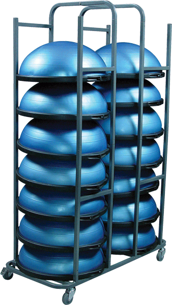MD Buddy Bosu Storage Cart On Wheels (Holds 16)-Accessory storage -MD Buddy-1
