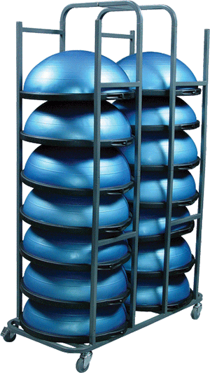 MD Buddy Bosu Storage Cart On Wheels (Holds 16)-Accessory storage -MD Buddy-1