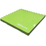 MD Buddy Interlock Judo Mat 2' x 2' - Set of 4 (Black / Green)-Judo Mat-MD Buddy-2
