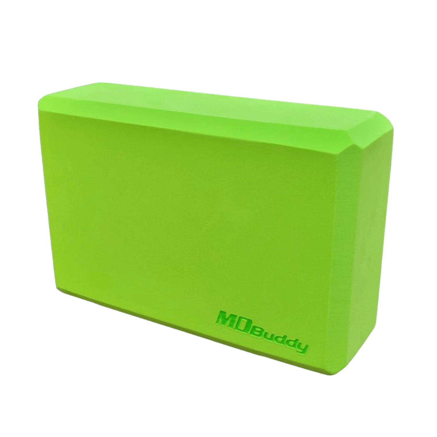 MD Buddy Yoga Block Brick - 3" x 6" x 9" (Green)-Yoga Block-MD Buddy-1