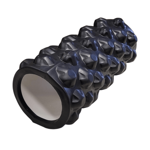 MD Buddy Yoga Bumpy Foam Roller - 1 FT(Black, Hollow)-Foam Roller-MD Buddy-1