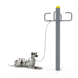 OUTDOOR Dog Leash Post FY-13602-Park Amenities-Flaman Family-1