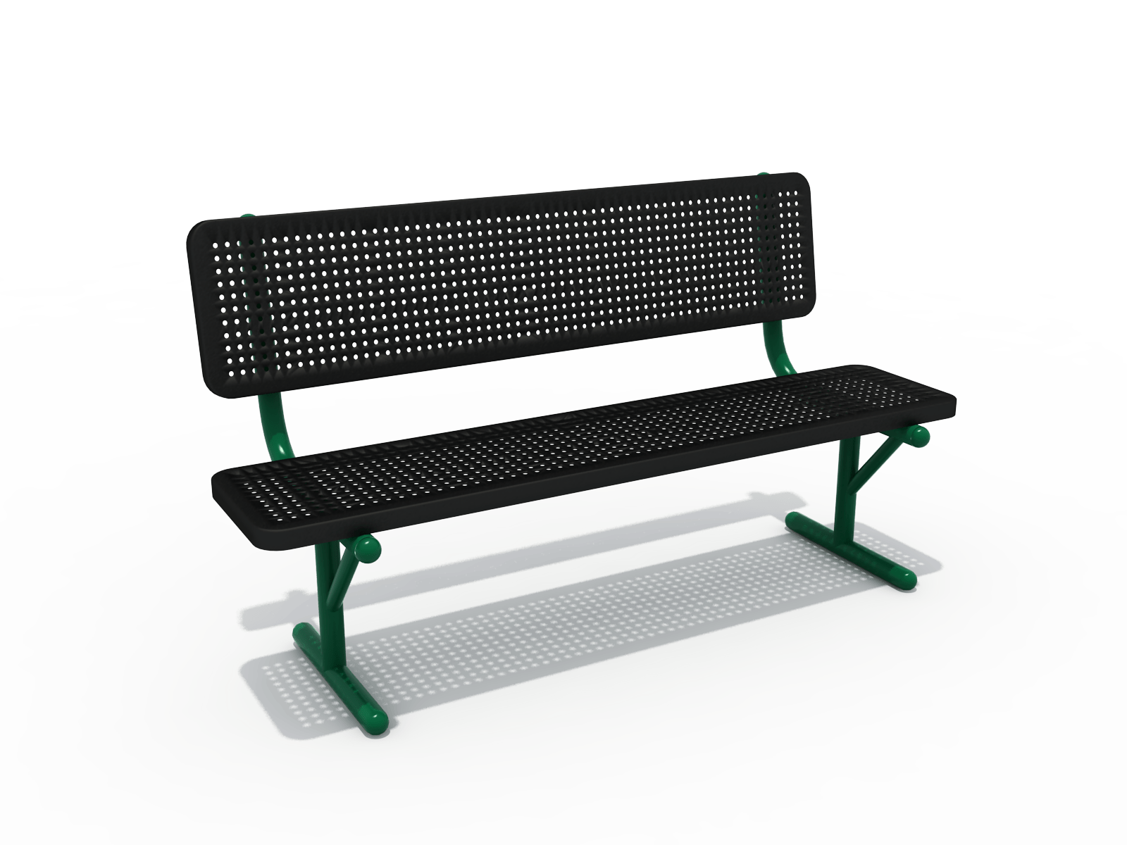 OUTDOOR Park Bench FY-17502-Park Amenities-Flaman Family-1
