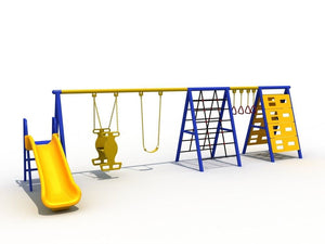 OUTDOOR Ultimate Swing Set (FY-12503)-Commercial Playgrounds-Flaman Family-1