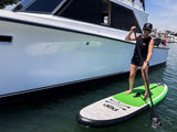POP 11' Inflatable Paddle Board (Green/Black) 2023-Paddleboards-POP Board Co.-6