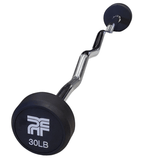 Progression EZ-Curl Weighted Barbell-EZ-Curl Weighted Barbell-Progression Fitness-2