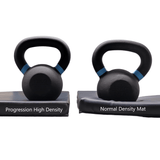 Progression Fitness 2X4X1.5" High Density Exercise Mat- Black-Exercise Mats-Flaman Fitness-7