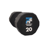 Progression Fitness Commercial Rubber Dumbbell - Single-Commercial Dumbbells-Flaman Fitness-10