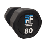 Progression Fitness Commercial Rubber Dumbbell - Single-Commercial Dumbbells-Flaman Fitness-22