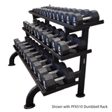 Progression Fitness Commercial Rubber Dumbbell - Single-Commercial Dumbbells-Flaman Fitness-6
