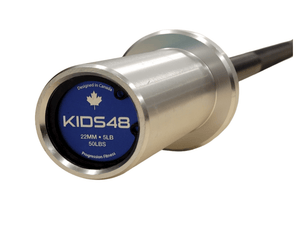 Progression Kids Aluminum Bar 1.22 M - (50 LB - 22 MM)-Kid's Bars-Progression Fitness-1