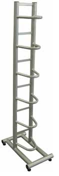 Progression Medicine Ball Rack - (Silver)-Medicine Ball-Progression Fitness-1