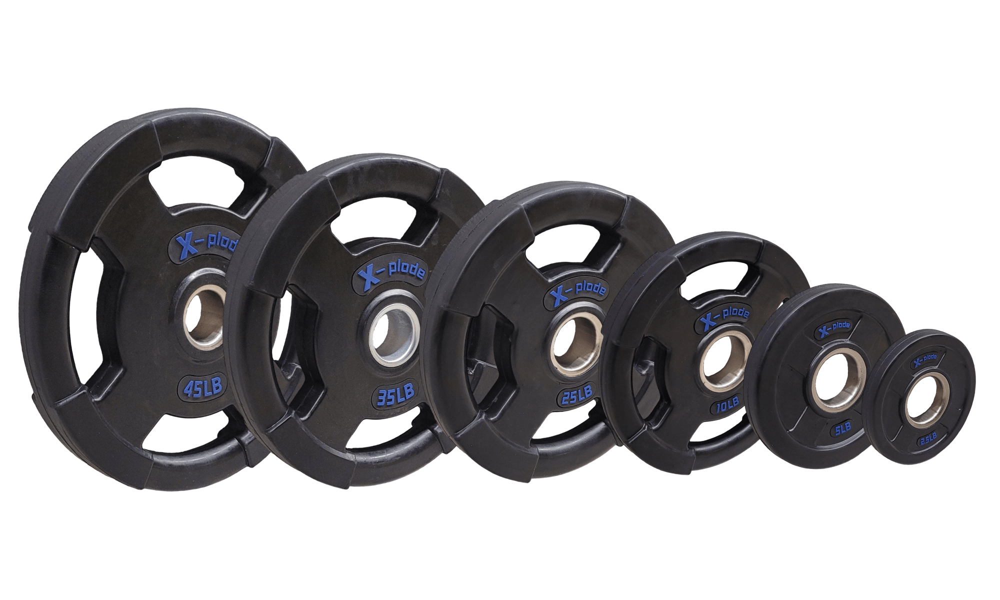 Progression Olympic Rubber Grip Plate-Rubber Olympic-Progression Fitness-1