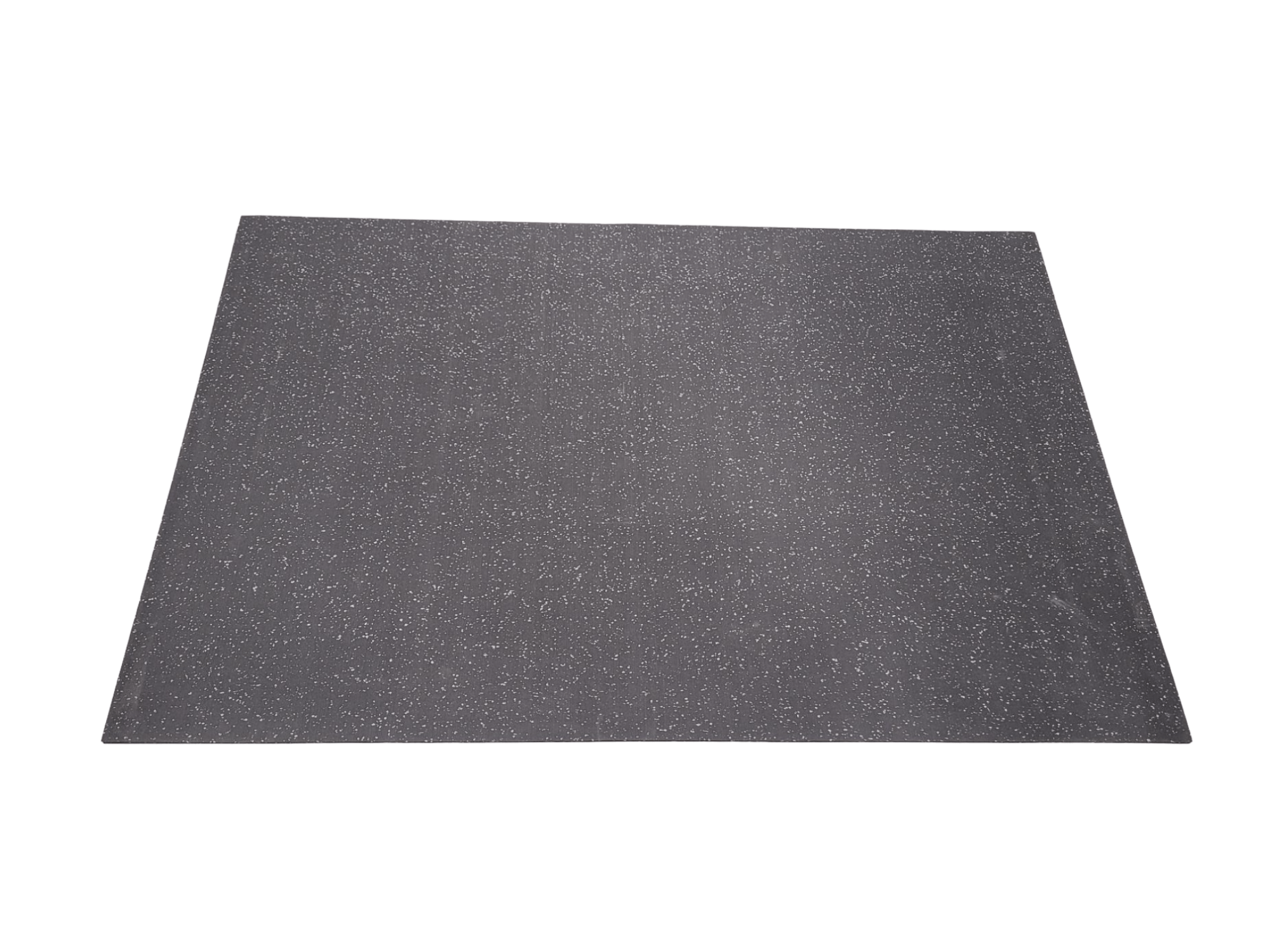 QS Rubber Straight Edge Mat - 4' x 6' x 3/8" (Black & Grey Speckle)-4 x 6 x 3/8"-QS Rubber-1