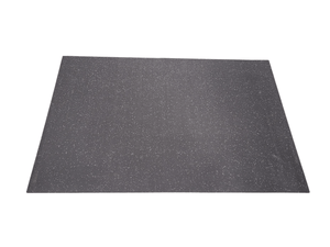 QS Rubber Straight Edge Mat - 4' x 6' x 3/8" (Black & Grey Speckle)-4 x 6 x 3/8"-QS Rubber-1