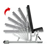 Spirit Fitness Commercial Flat Incline Bench ST800FID-Adjustable Bench-Spirit Fitness-6