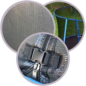 Trainor 13' Round Trampoline (With Flash Zone)-Trampolines-Flaman Family-5