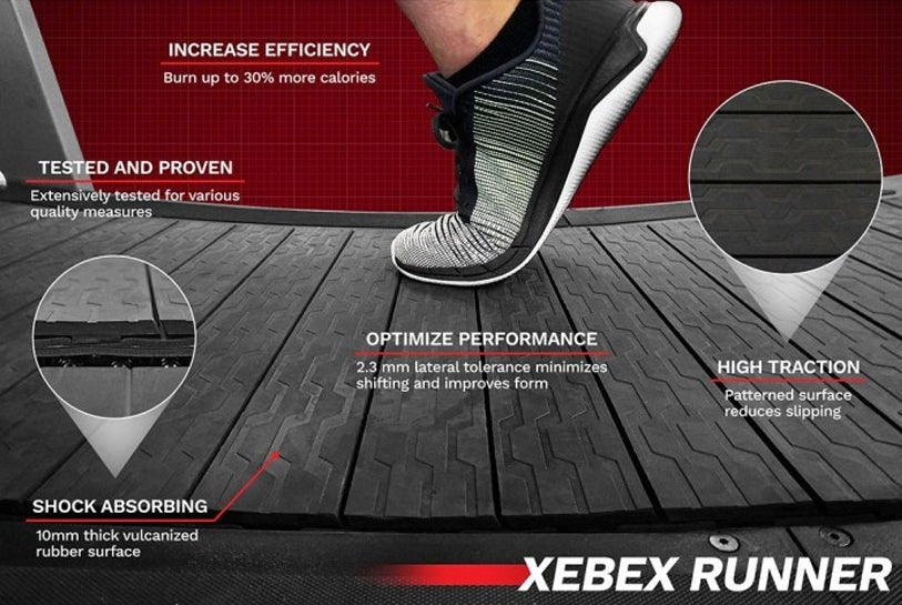 Xebex Air Runner Treadmill - (ACTAR-07)-Manual Treadmill-Xebex Fitness-6